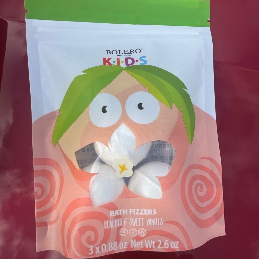 Kids Bath Fizzers - Green and White - Picture 6 of 6